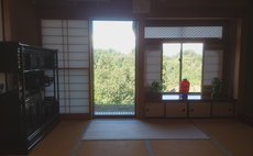 Limited to one group per day, one cottage exclusively available Cottage "Rin" with a panoramic view from the top of the mountain