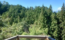 Limited to one group per day, one cottage exclusively available Cottage "Rin" with a panoramic view from the top of the mountain